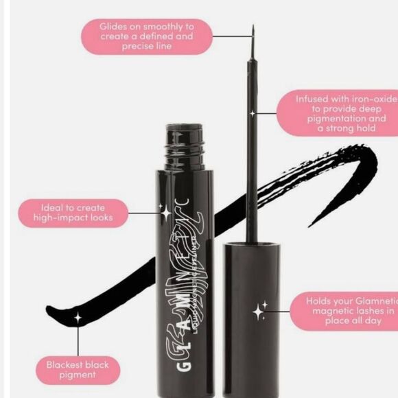 Glamnetic Liquid Magnetic Eyeliner - Picture 2 of 10